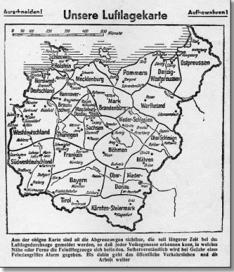 Luftalarm-Zonen in Deutschland