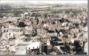 Die zerstrte Stadt vom Goloturm aus gesehen (GAV)