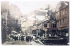 Marktplatz Cochem nach Bombardierung am 5.1.1945 (Stadtarchiv Cochem)